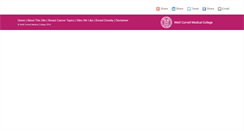 Desktop Screenshot of breastscreeningdecisions.com
